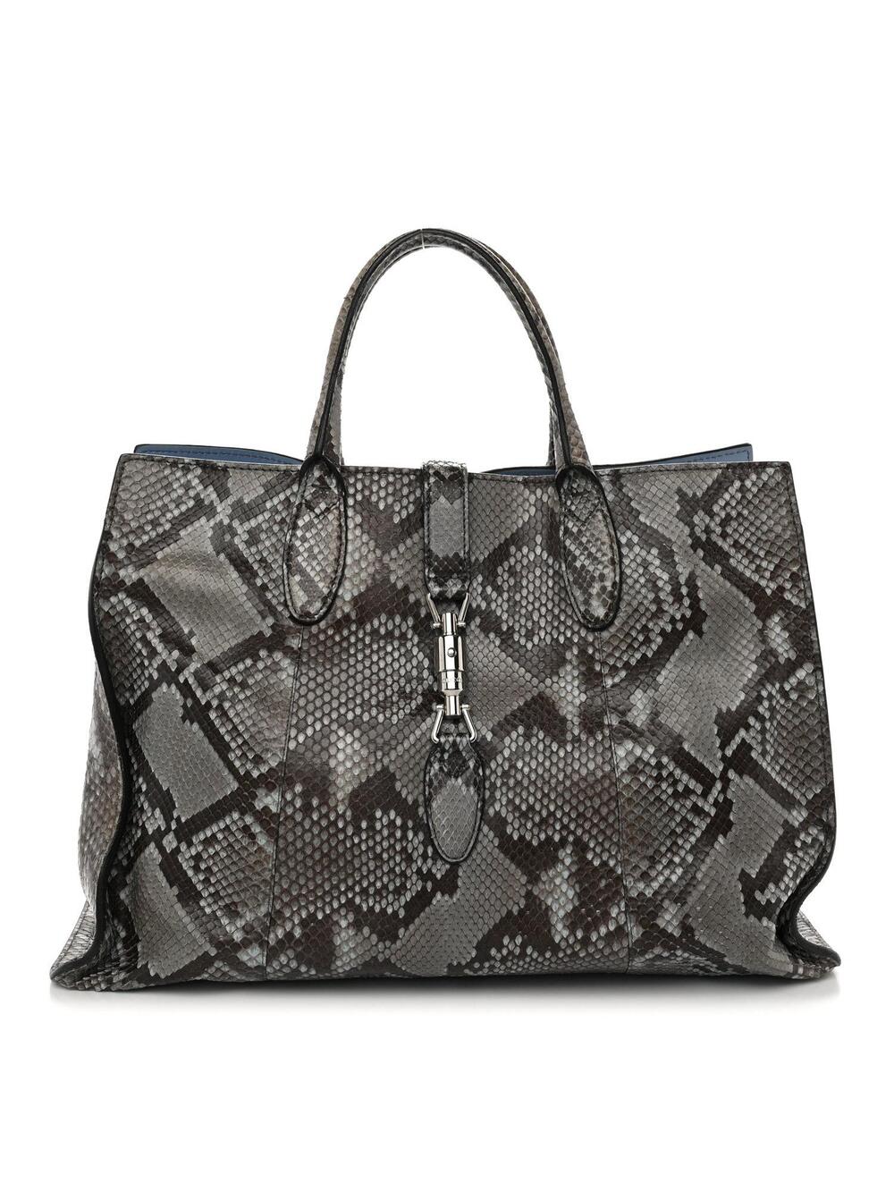 Gucci Snakeskin Medium Jackie Top #369664G85B